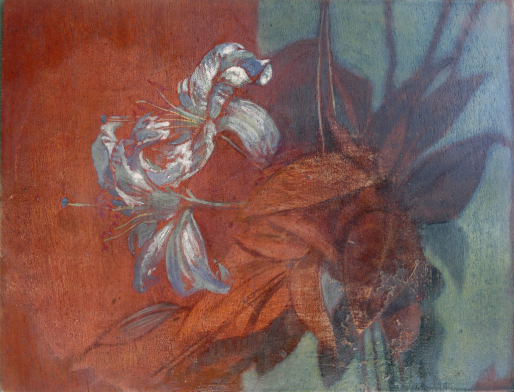 Dos lirios (Vanitas)-Juan Vaquerizo